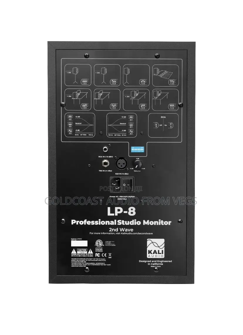 Kali Audio Project Lone Pine Studio Monitor Lp-8 V2 (Pair