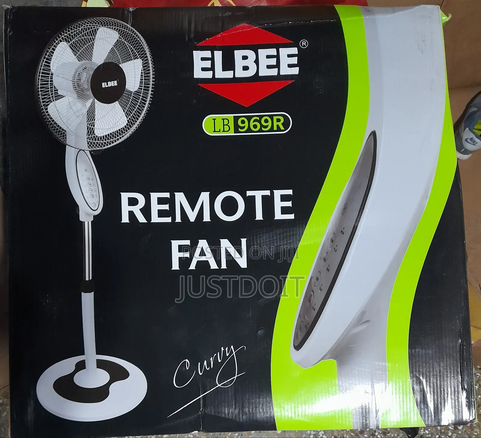 Elbee Standing Fan With Remote Comtrol.