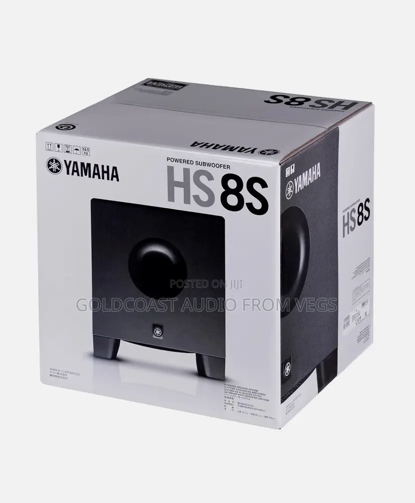 Yamaha Hs8 I Active Studio Monitors With Hs8 Active Subwoofer