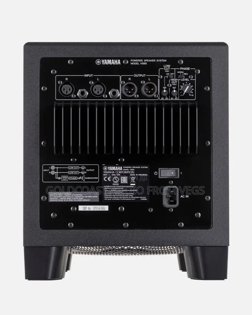 Yamaha Hs8 I Active Studio Monitors With Hs8 Active Subwoofer