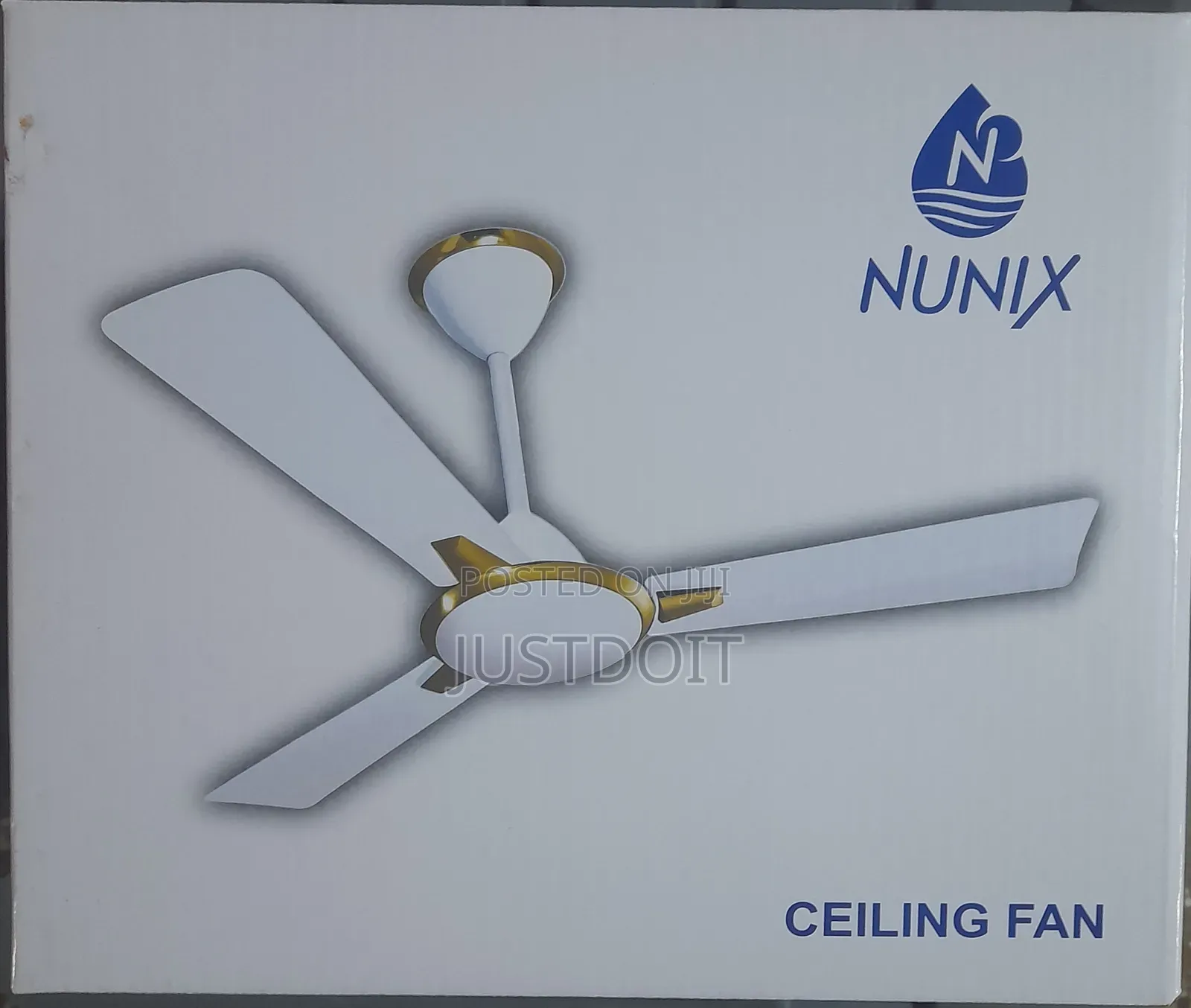 Nunix Long Blade Ceiling Fan. 56"