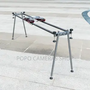 Carbon Fiber Slider Track With Fluid Head