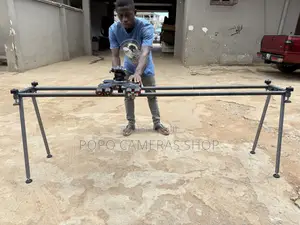 Carbon Fiber Slider Track With Fluid Head