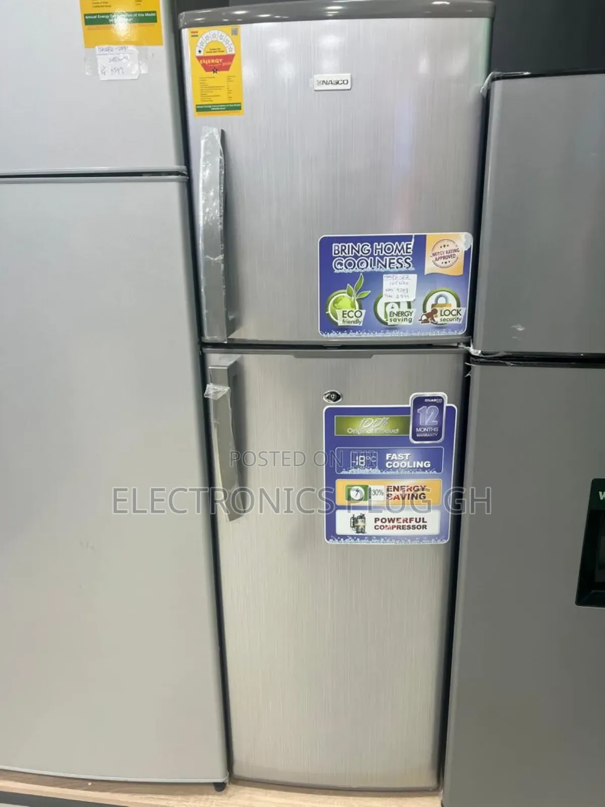 Nasco 166 Litres Top Freezer