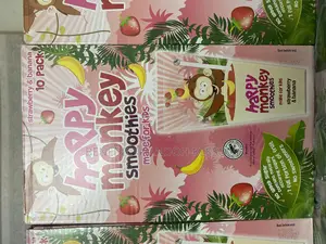 Happy Monkeys Strawberry and Banana Smoothie