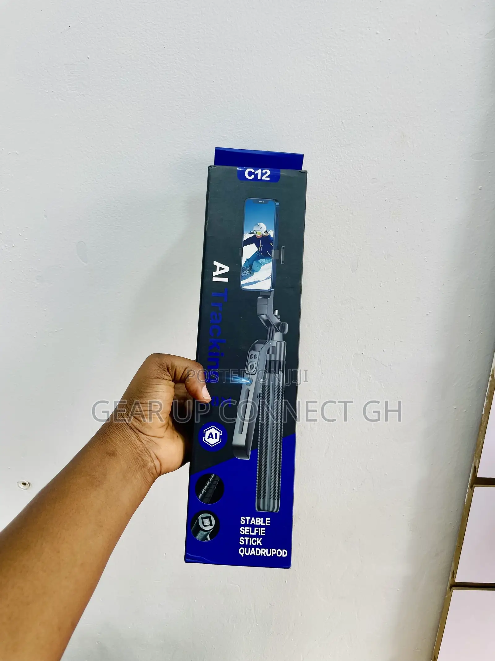 C12 Al Tracking Selfie Stick
