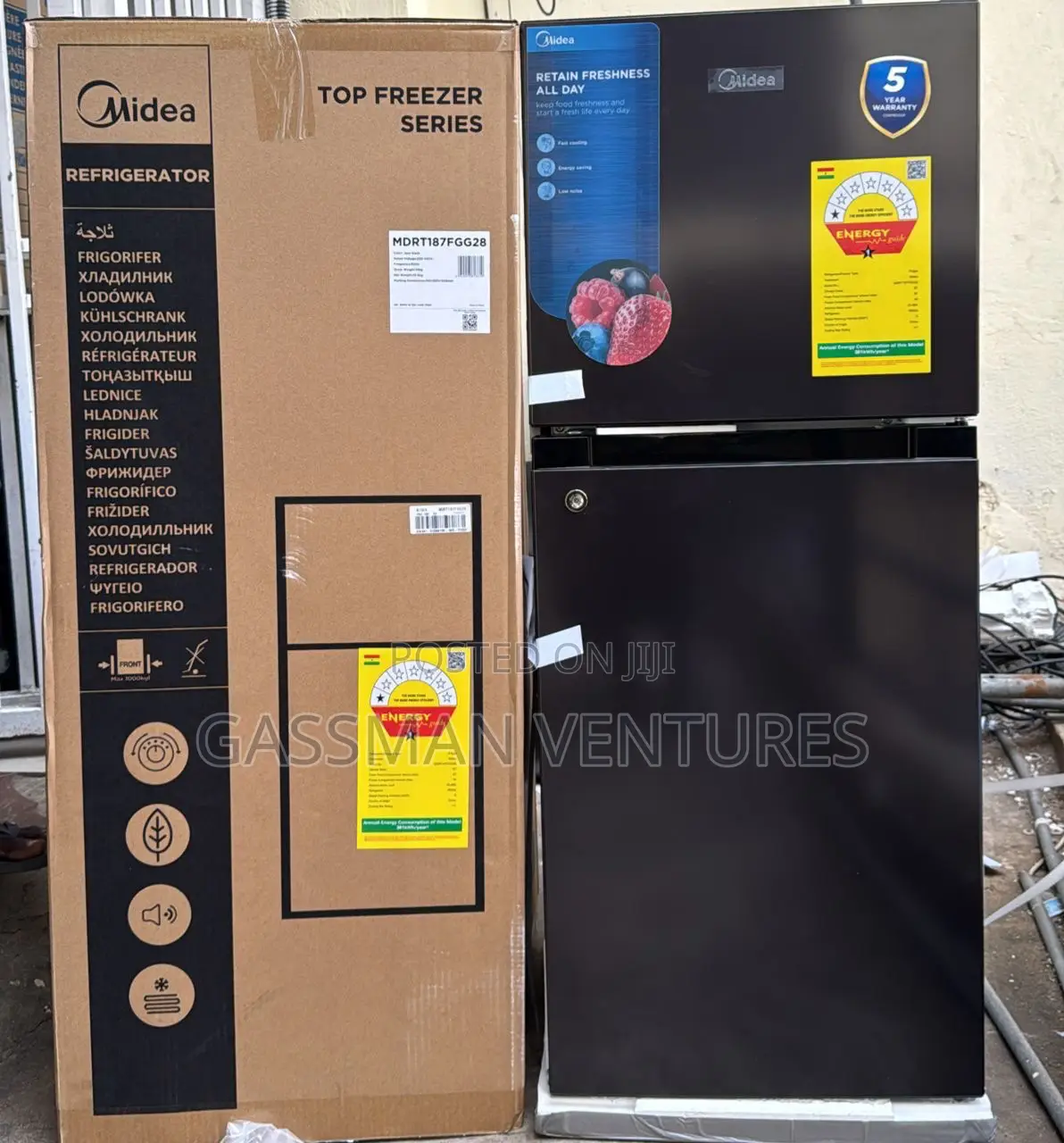 Midea 112l Refrigerator