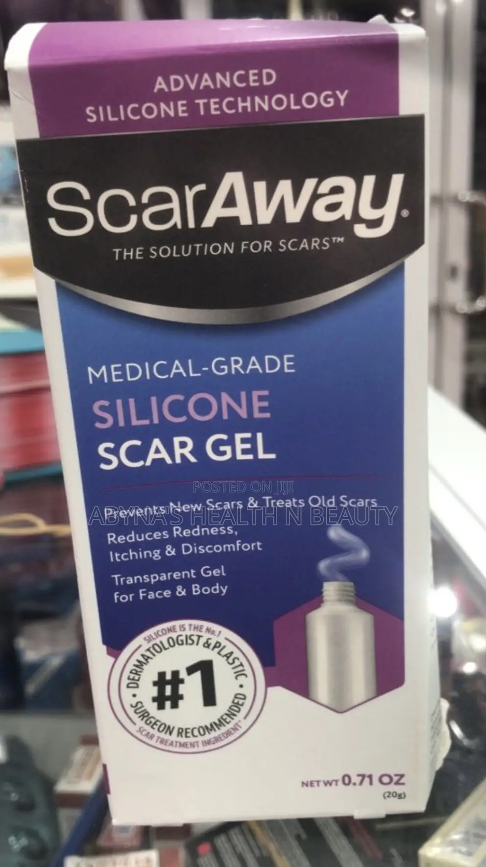 Scar Away Silicone Scar Gel