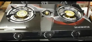 3 Burner Glass Stove.