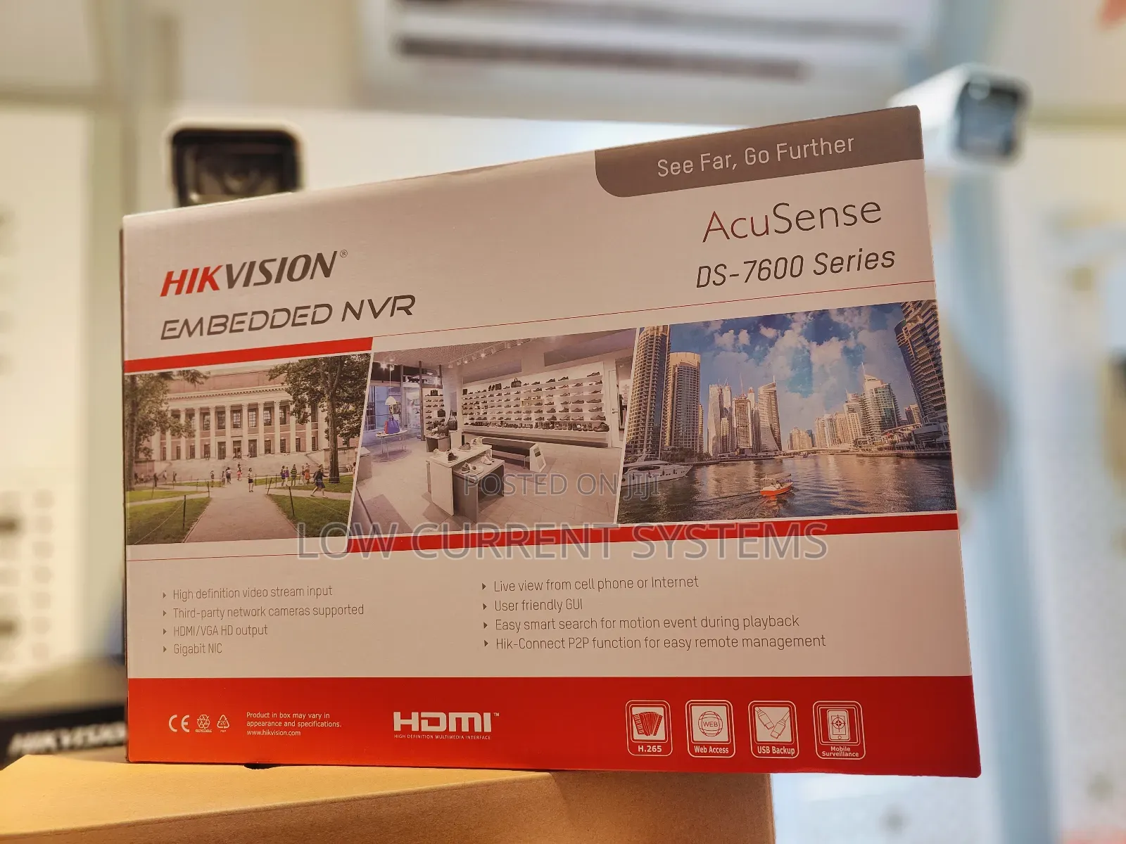 Hikvision 16 Channel NVR Video Recorder Acusence Ds-7616nxi-(D)