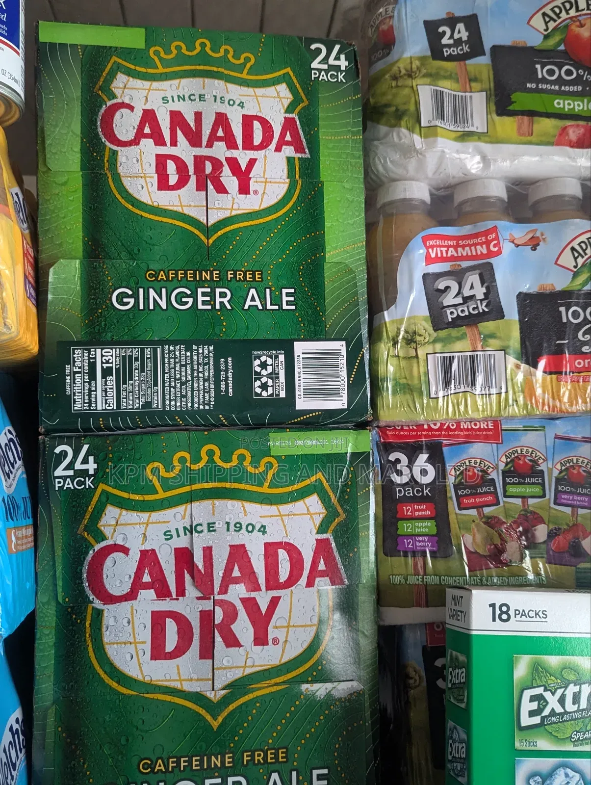 Canada Dry Ginger Ale (24pieces)