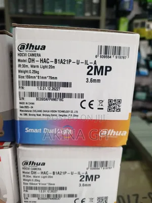 Dahua 2mp Analog Smart Hybrid Color With Audio Dh-Hac-B1a21p-U-Il-A