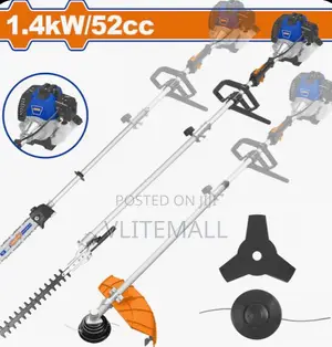 Wadfow 1.4kw 4-in-1 Gasoline Hedge Trimmer Multi Tool - Wgm4552