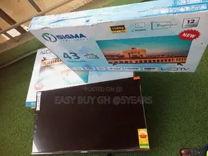 Top Rated Tv for Sale Sigma 43inches Stay Cheerful Digital Tv