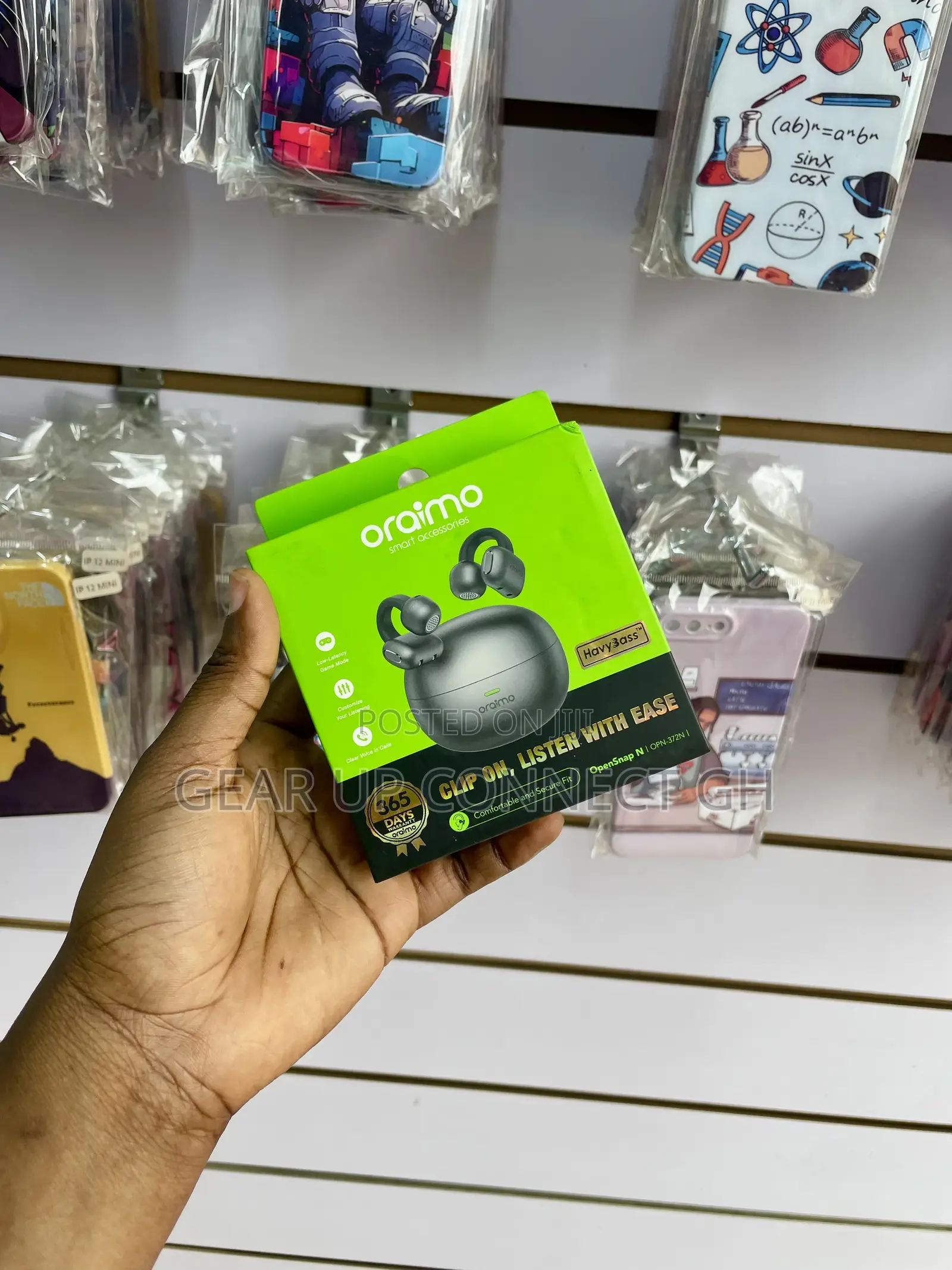Oraimo Clip on Open Snap N