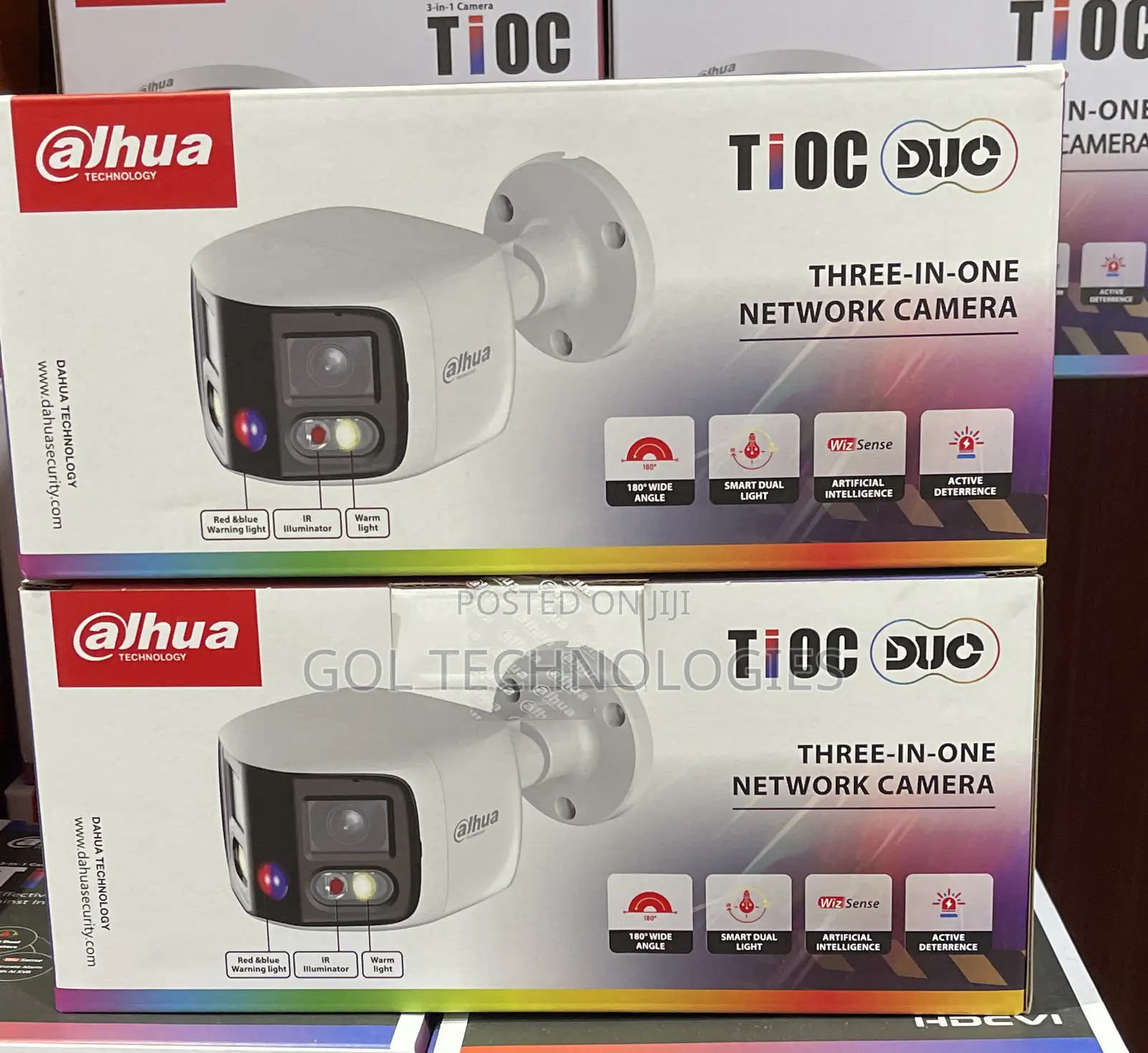 8mp Dahua Dual Lens Ip Camera Model:Dh - Ipc - Pfw3849s - A180-as-Pv
