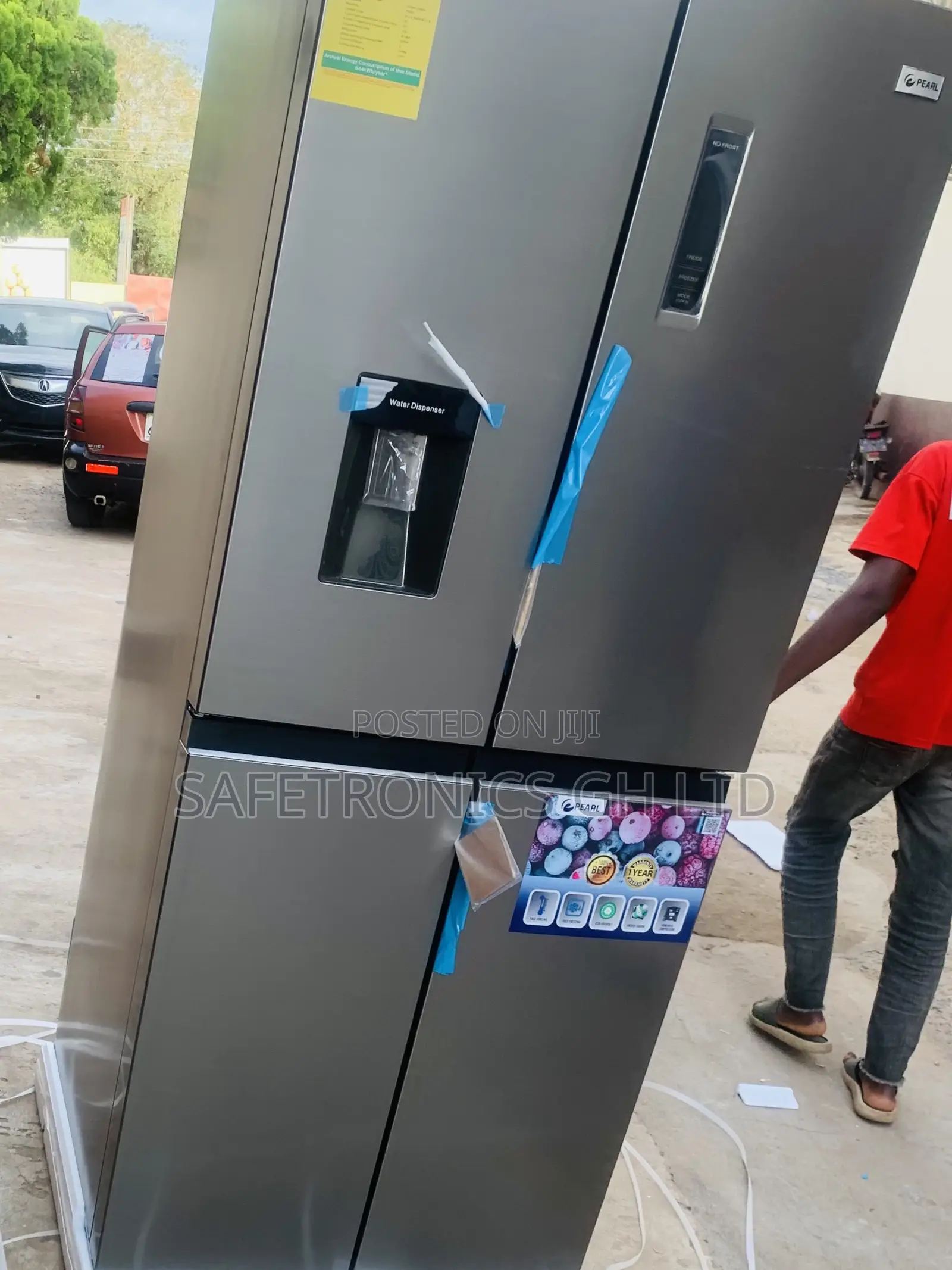 Buy Comical Chilling : Doors (421l) Pf-613mdixwd-1a Pearl Fridge