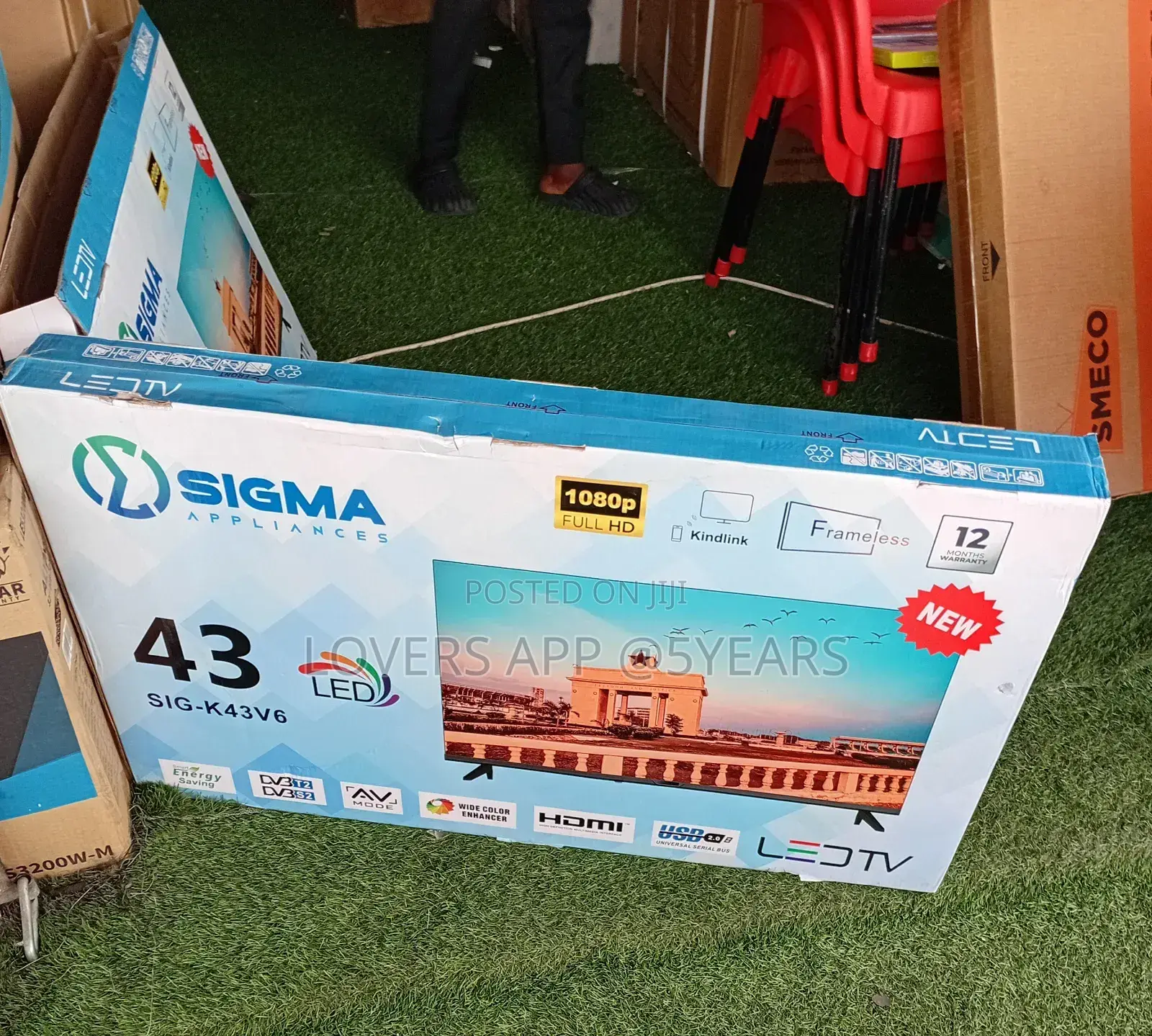 Sleek Sigma 43inches Television