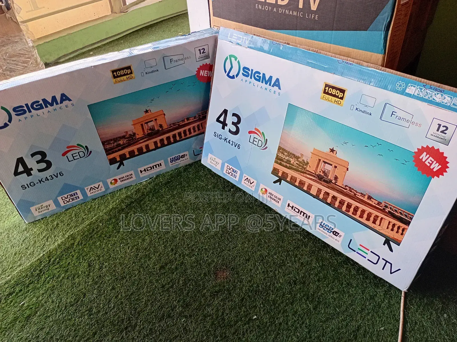 Sleek Sigma 43inches Television