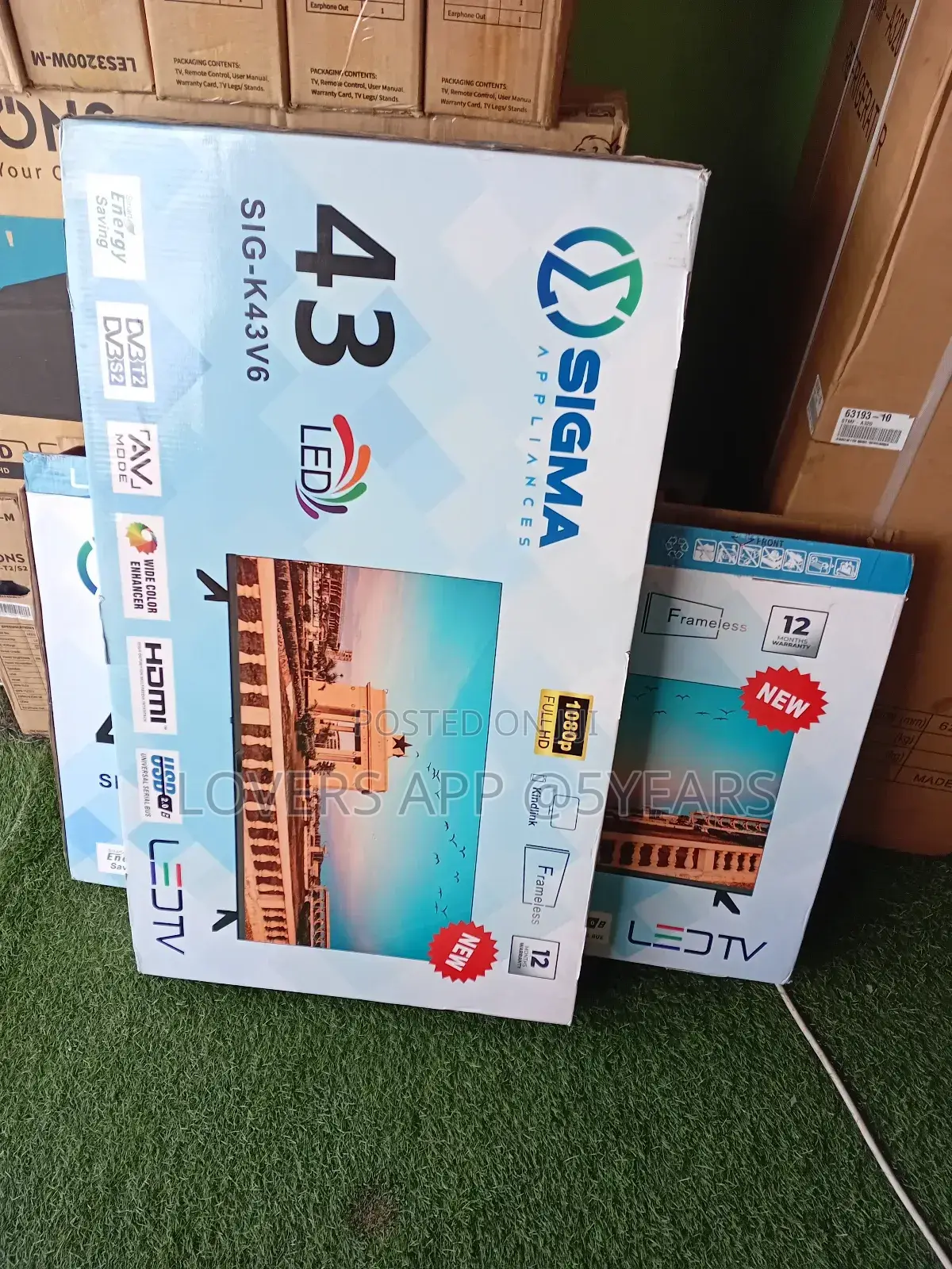 Stream Netflix With Sigma 43inches Television