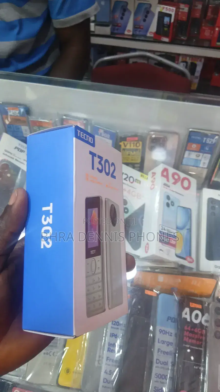 New Tecno T301 Black