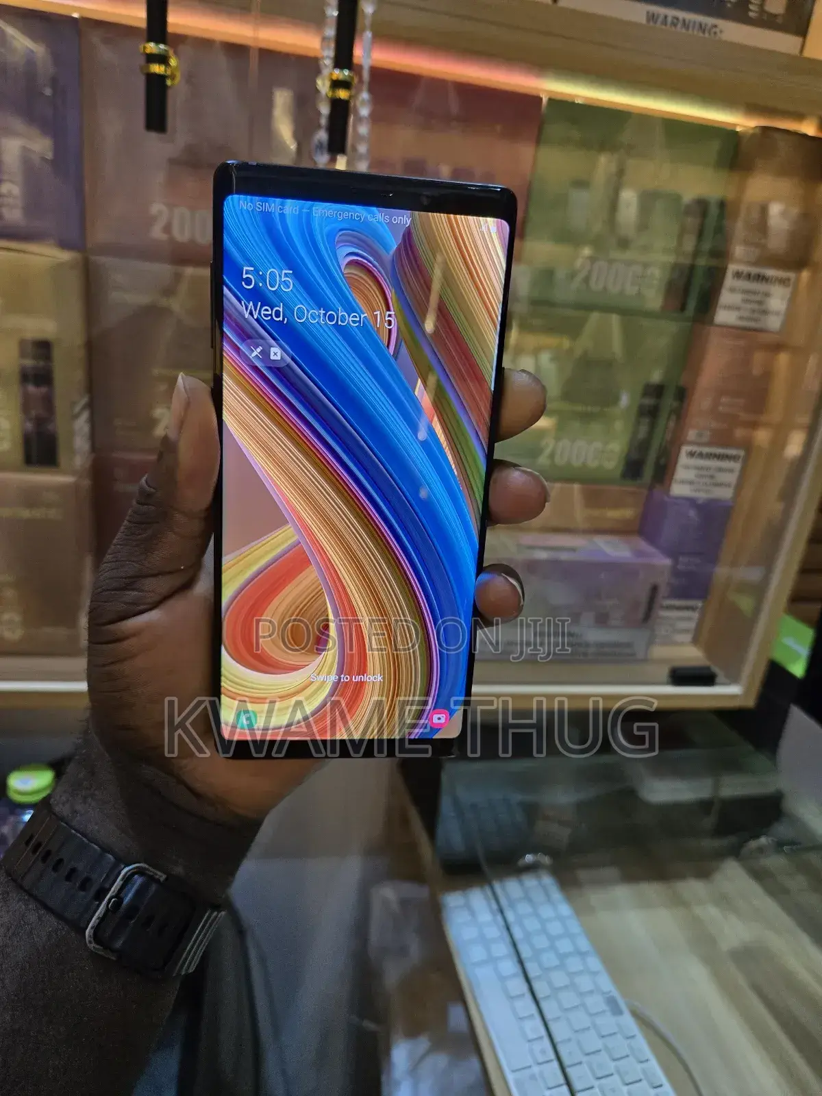 New Samsung Galaxy Note 9 128 GB Black