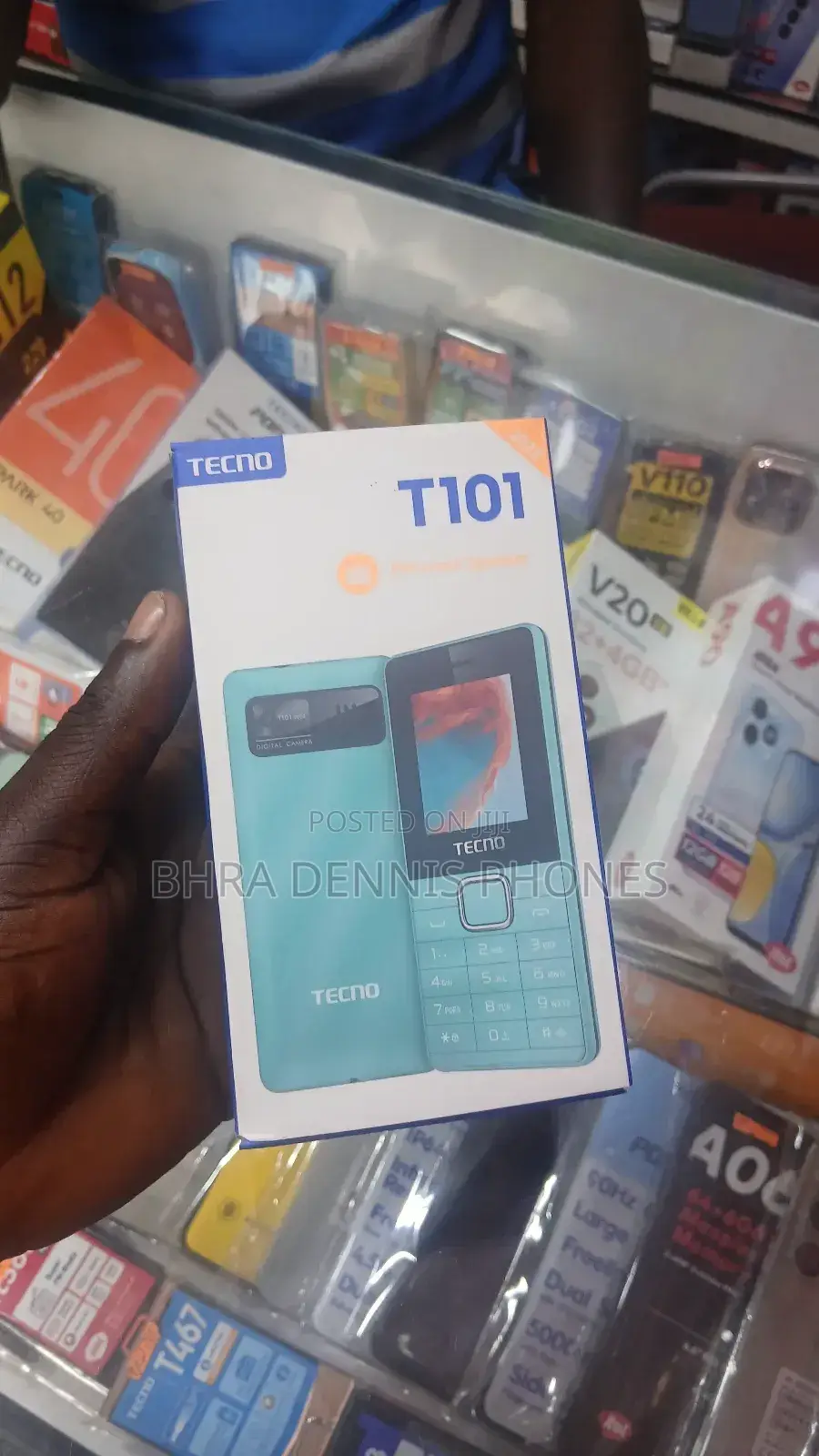 New Tecno T101 Black