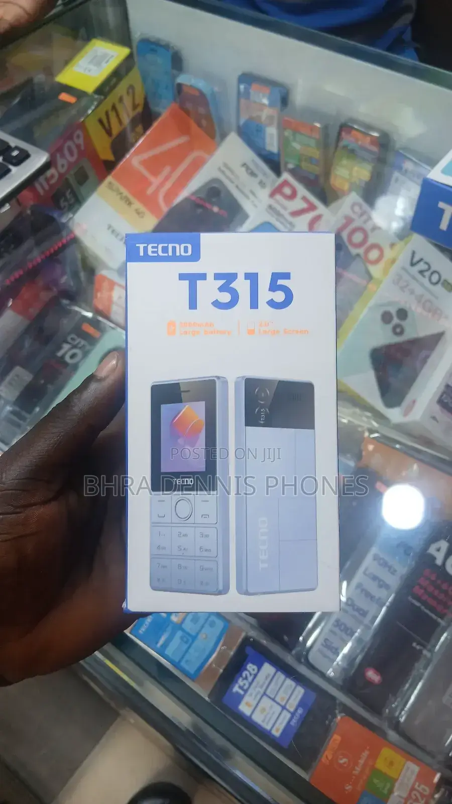 New Tecno T315 Black