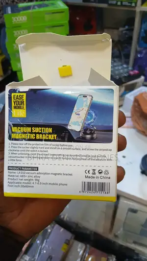 Vacuum Suction Magnetic Bracket