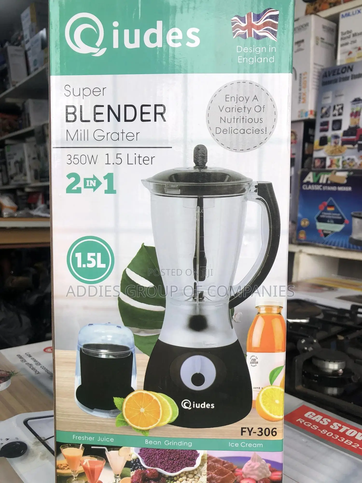 2in 1 Blender and Mixer