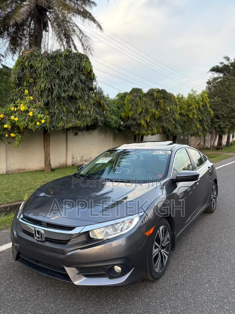 Honda Civic EX-L Sedan 2018 Gray