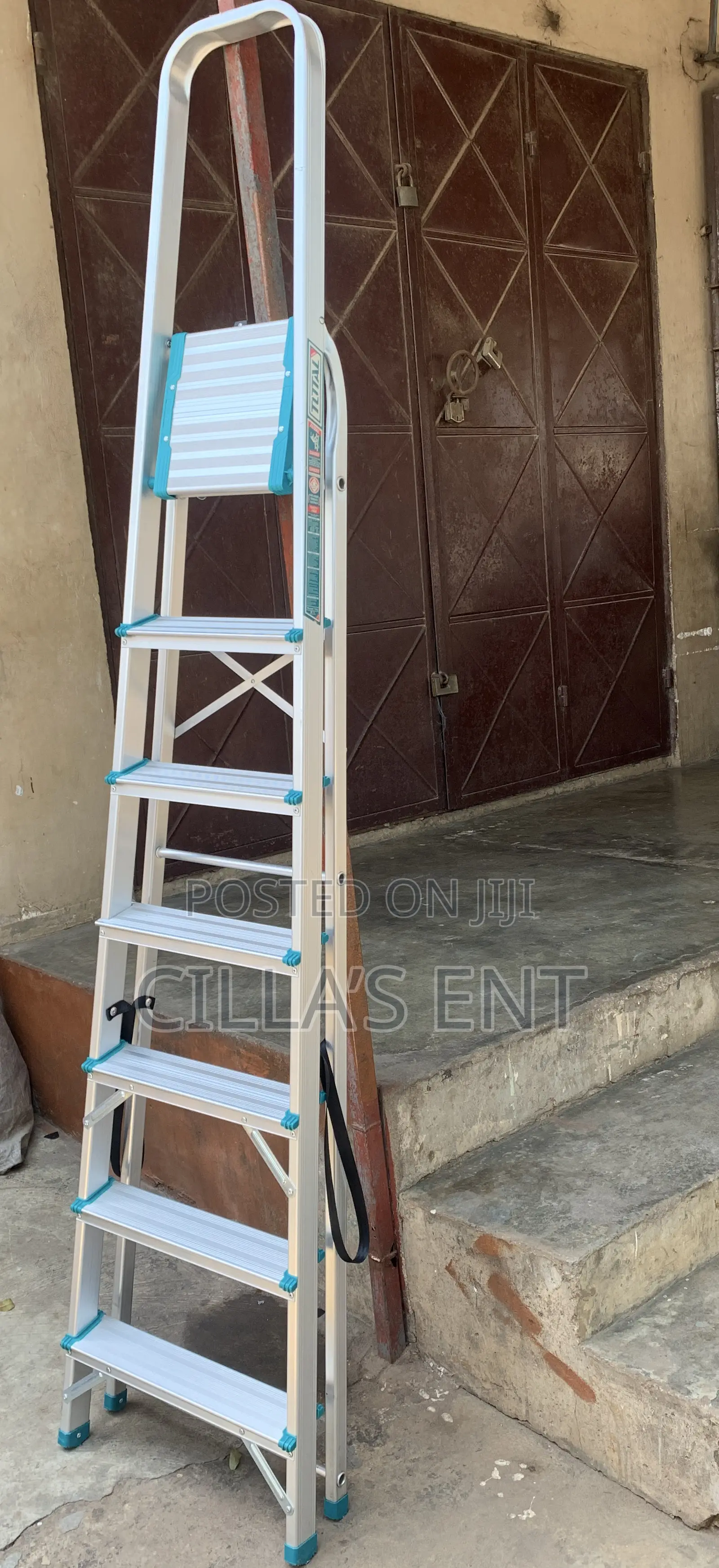 Aluminum Household Ladder a-Shape 7steps