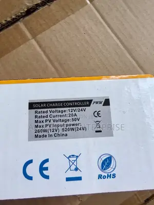 Solar Charge Controller 20a(Pwm)