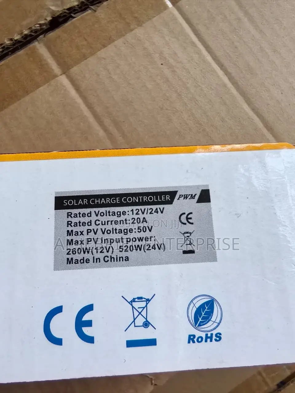 Solar Charge Controller 20a(Pwm)