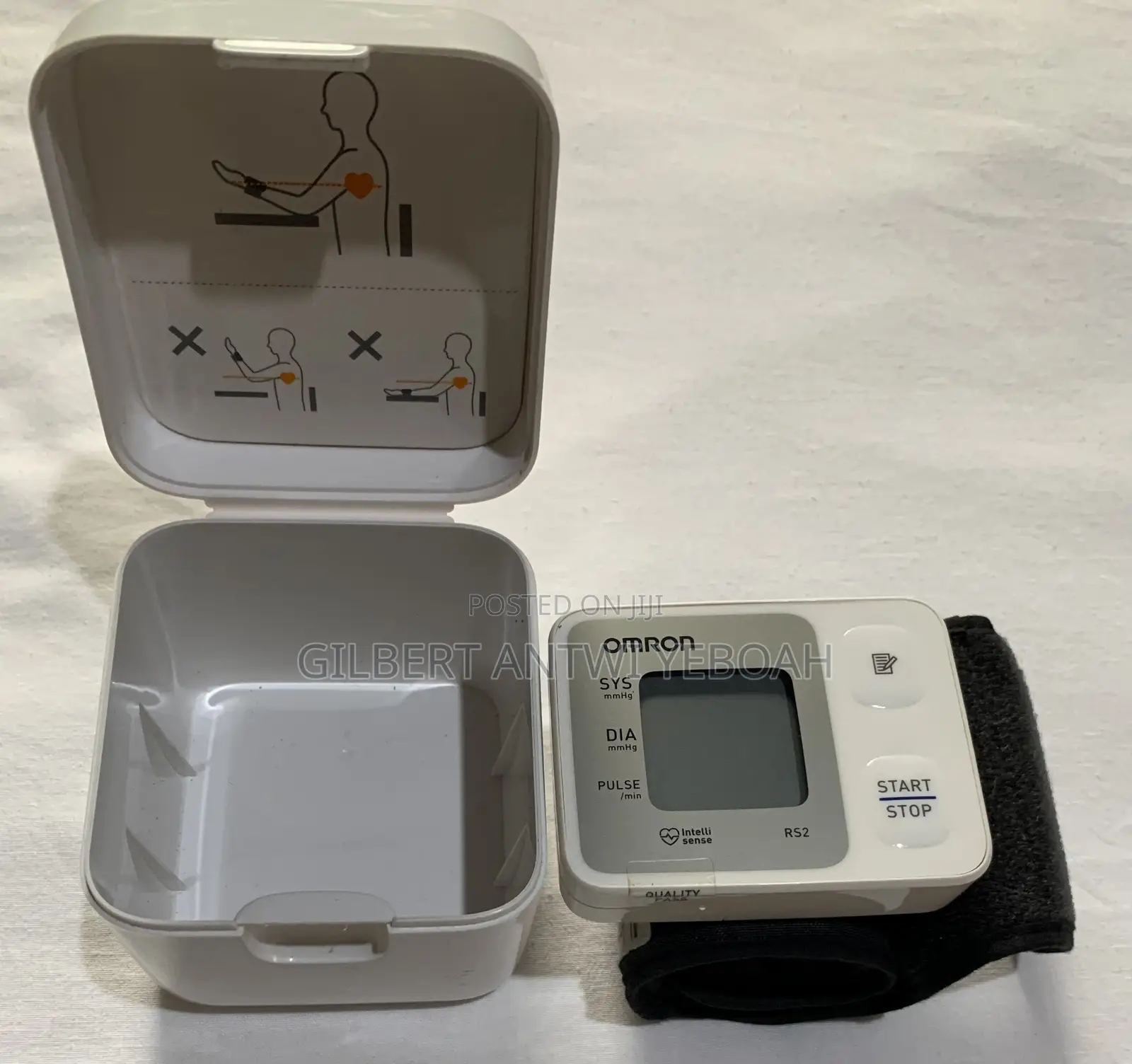 Wrist Blood Pressure Monitoring Device