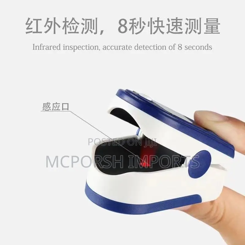 Fingertip Pulse Oximeter – Blood Oxygen Heart Rate Monitor