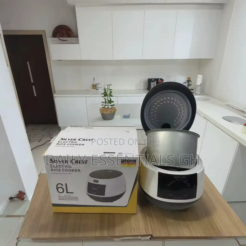 Silver Crest 6l Multi-Purpose Rice Cooker – Fast Cooking