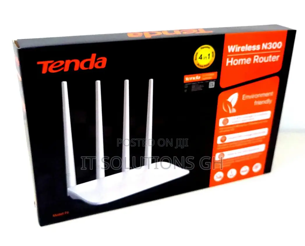 Tenda F6 Wireless Router – 300mbps