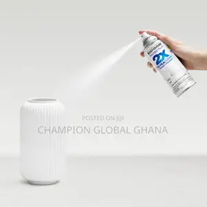 2x Enamel Flat White Spray