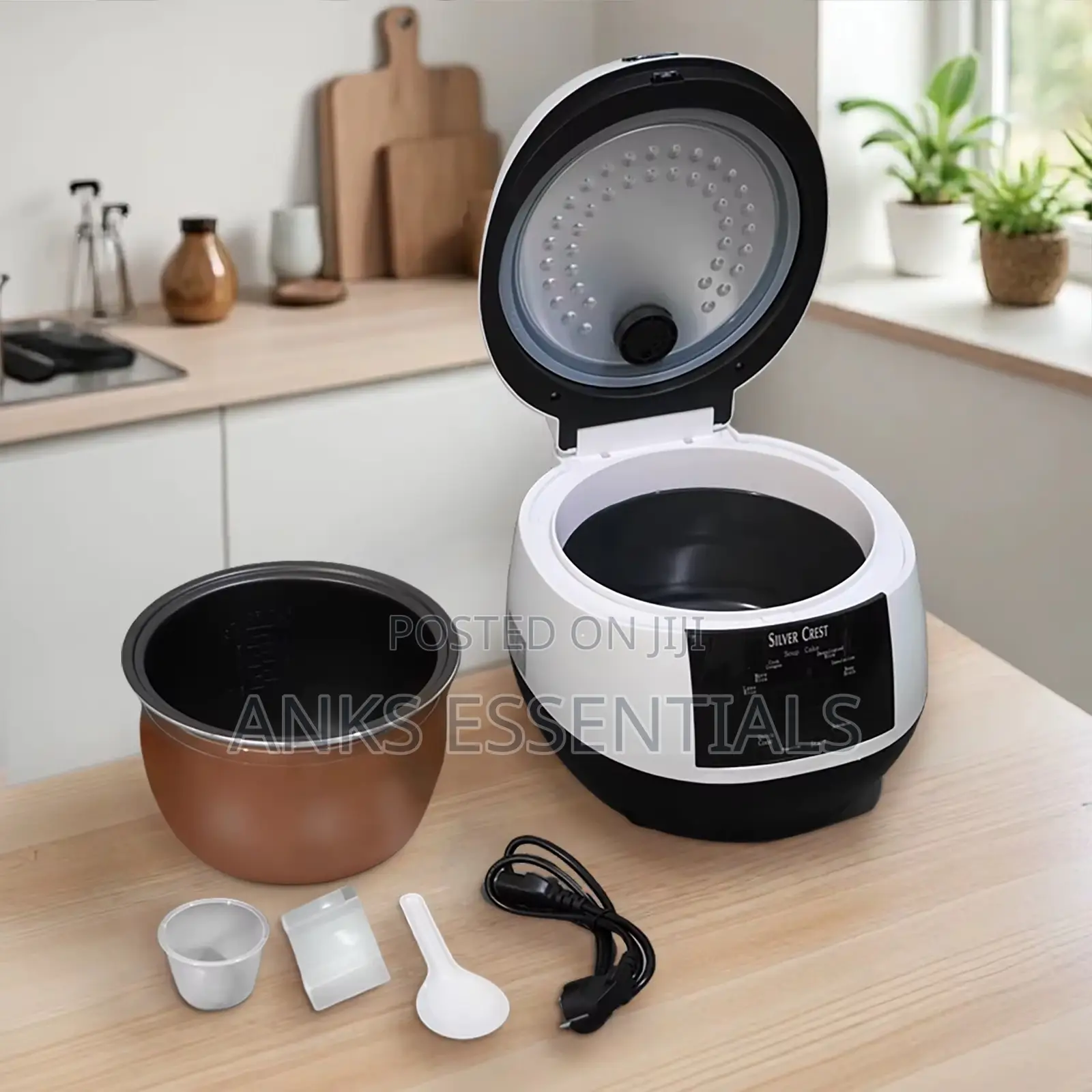 6l Silver Crest Electric Rice Cooker – Multi-Functional