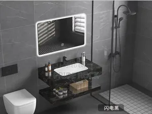 Black Cabinet Basin