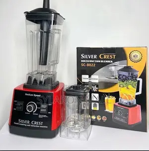 Silver Crest High-Power Industrial Blender – Model Sc-1589