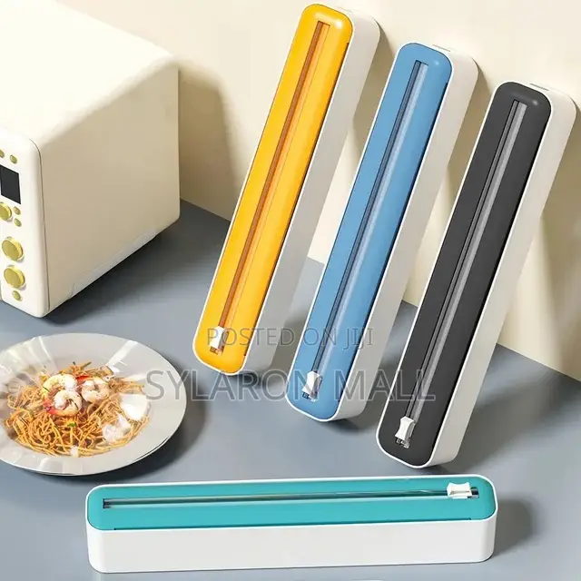Sliding Wrap Cutter Dispenser – Clean Cuts, No Hassles