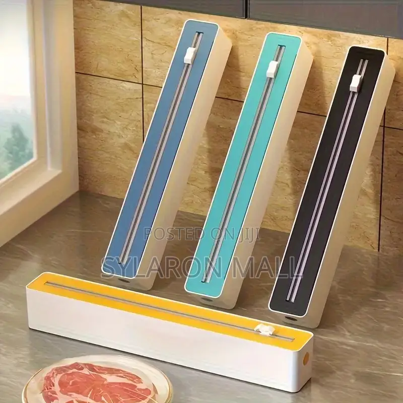 Sliding Wrap Cutter Dispenser – Clean Cuts, No Hassles