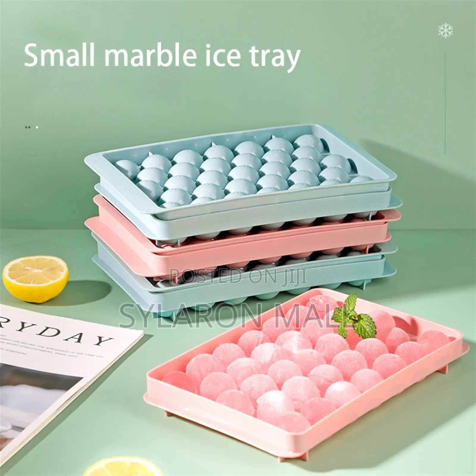 Stackable Ice Ball Maker Tray
