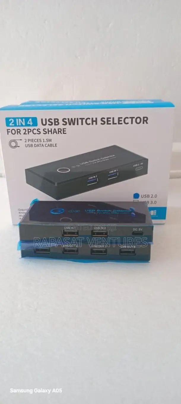 2 in 4 Usb Switch Selector