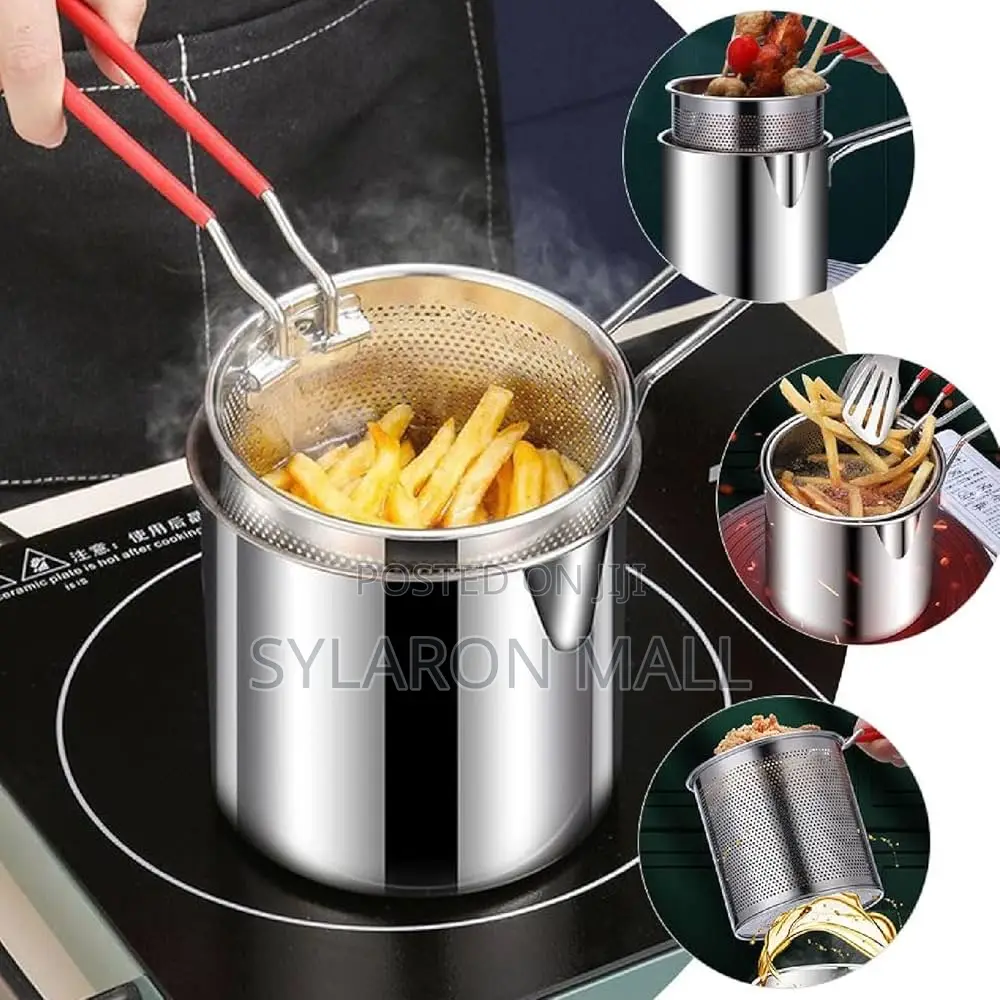 Stainless Steel Cooking Pot – Multifunctional Kitchen Tool