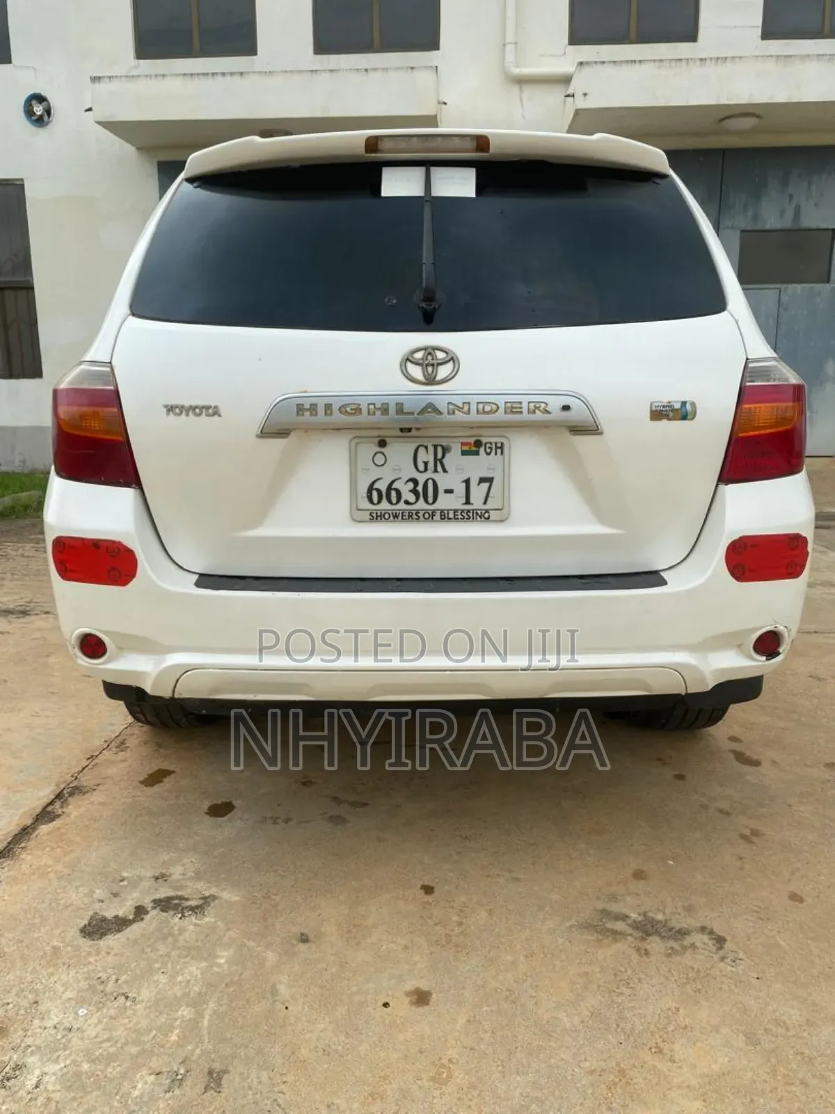 Toyota Highlander 2008 White