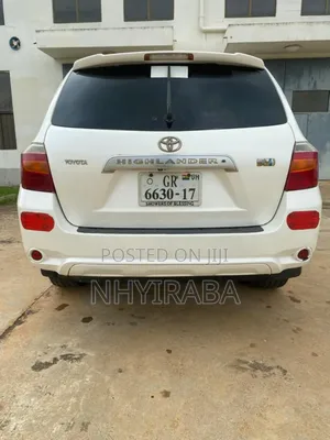 Toyota Highlander 2008 White