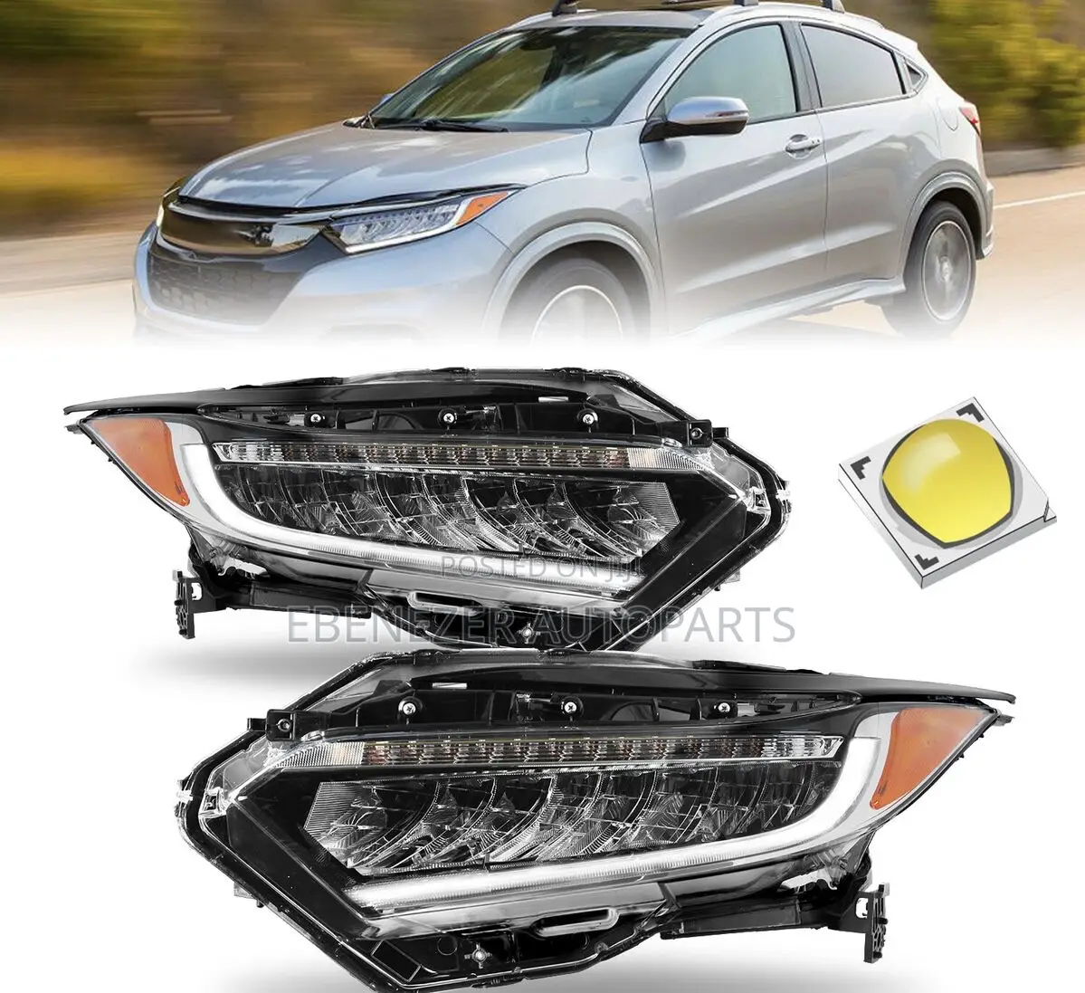 Honda HRV Hr-v Led Touring Headlights 2019 2020 2021 2022
